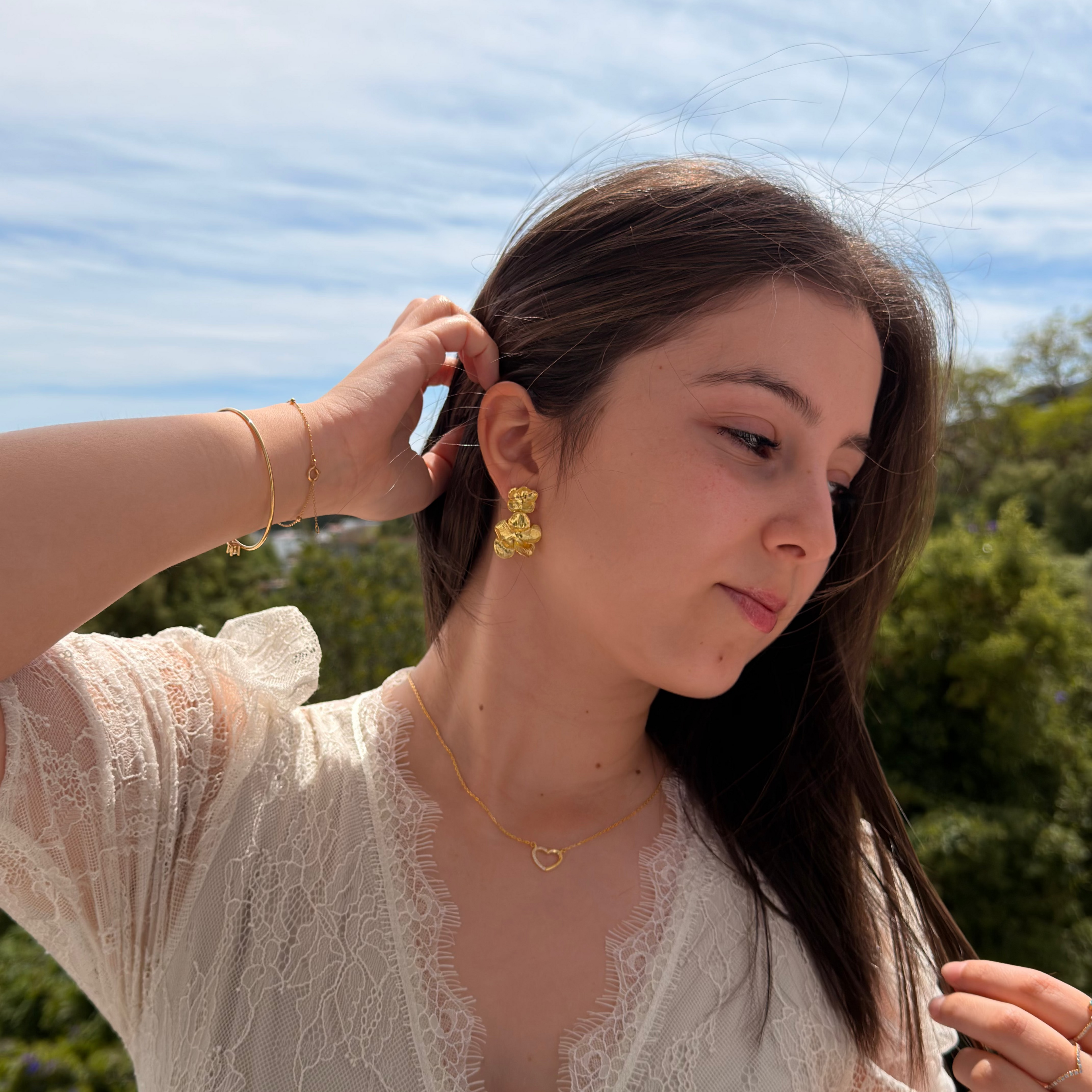 Brincos Camélia