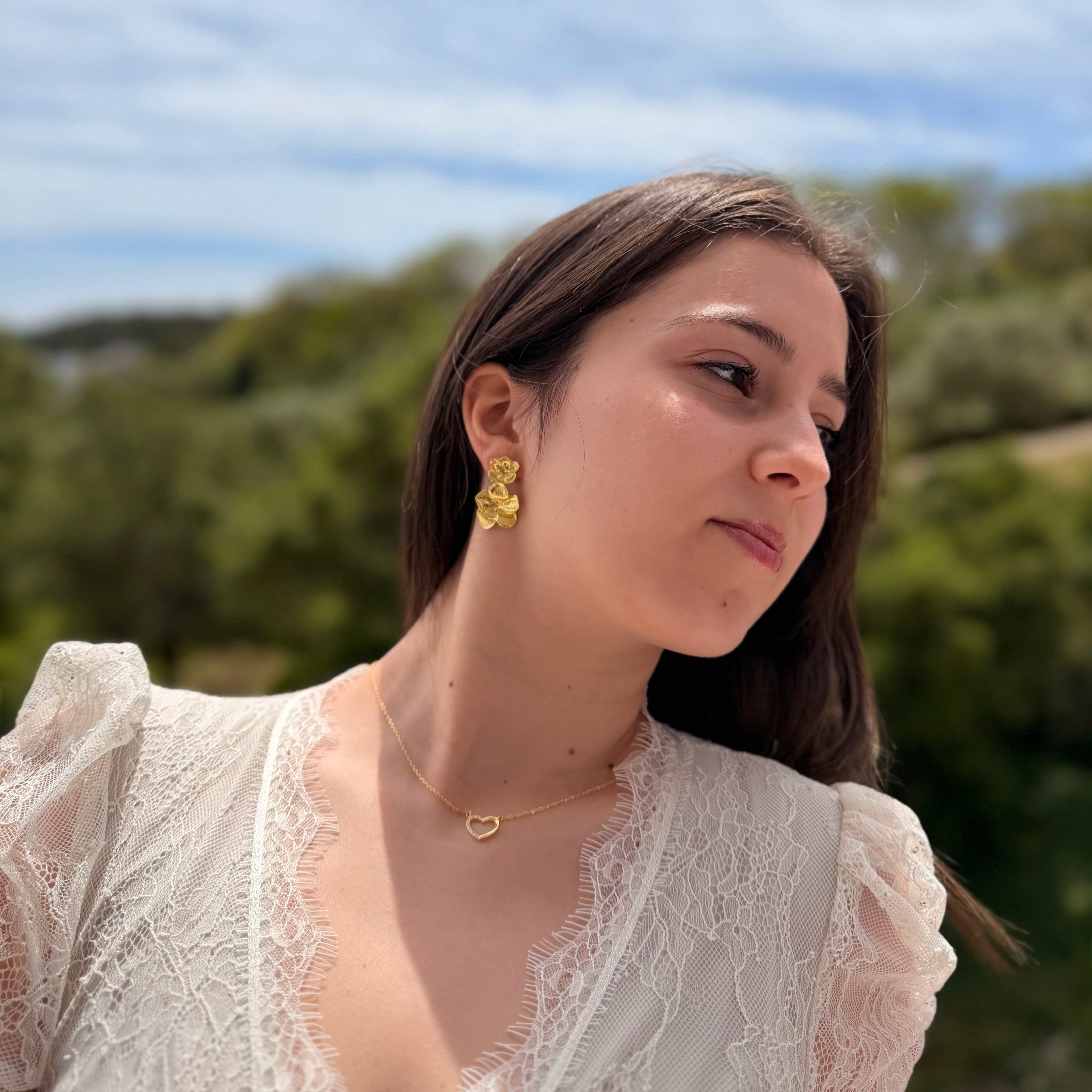 Brincos Camélia