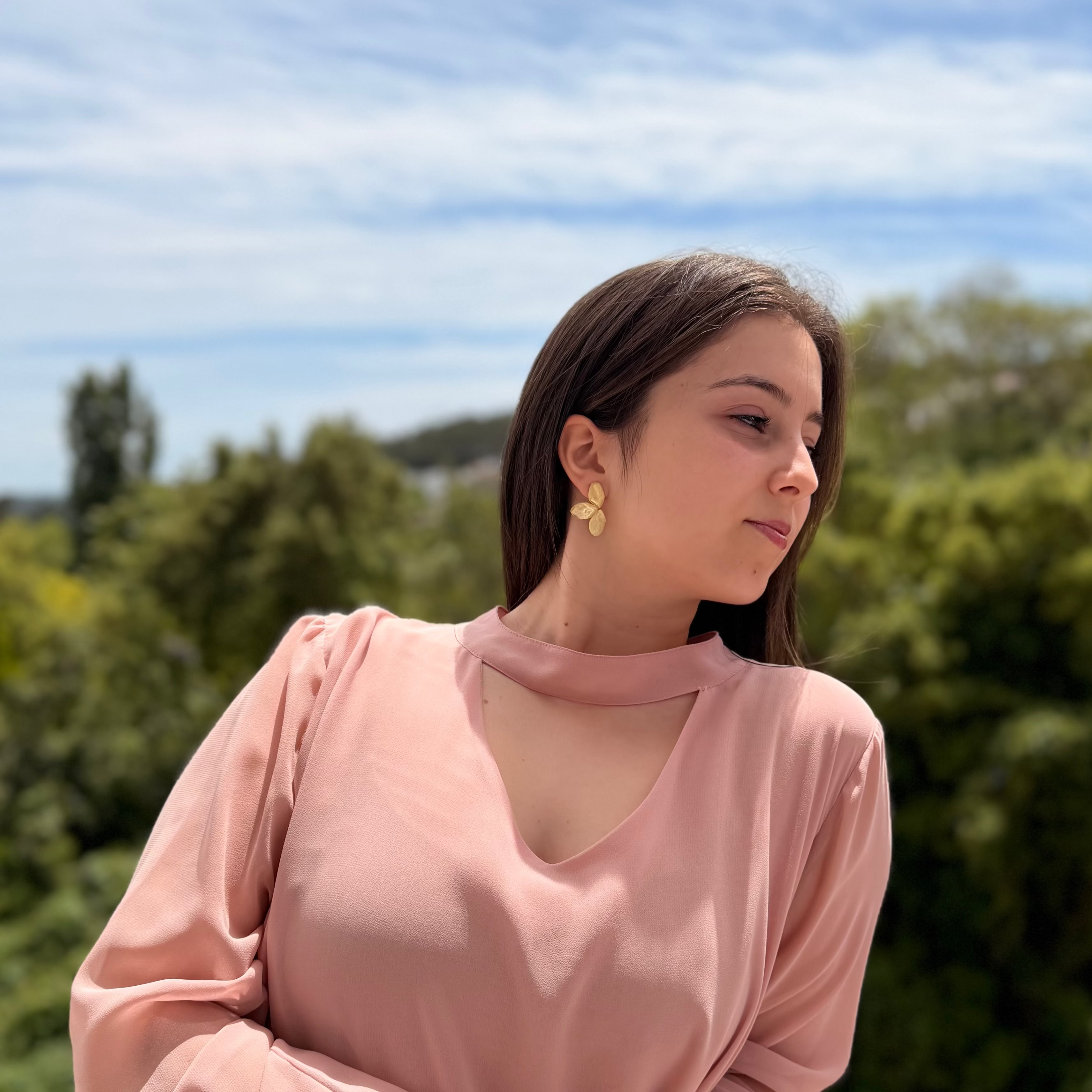 Brincos Flor