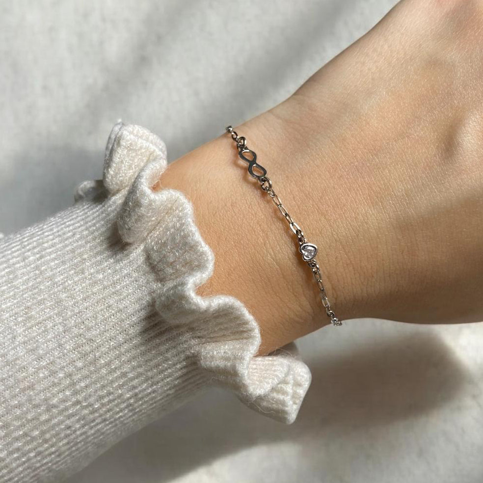 Pulseira Infinity Love